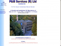 p-m-services.com Webseite Vorschau