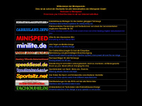 minispeed.de Webseite Vorschau