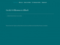 zillbach.de Webseite Vorschau