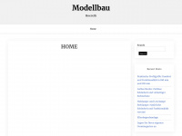 modellbau-hoereth.de Webseite Vorschau