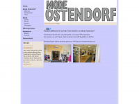 mode-ostendorf.de Webseite Vorschau