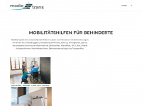 modie-trans.de Webseite Vorschau