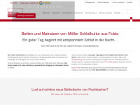 moeller-schlafkultur.de Webseite Vorschau