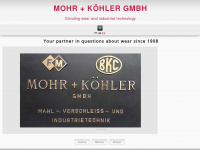 mohr-koehler.de Webseite Vorschau