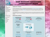 bdz-hessen.de Webseite Vorschau