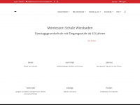 montessori-schule-wiesbaden.de Webseite Vorschau
