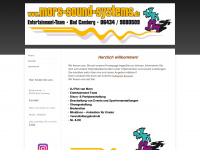 mors-sound-systems.de Webseite Vorschau