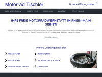 motorrad-tischler.de Webseite Vorschau