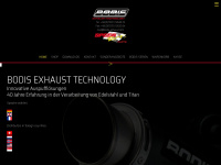 bodis-exhaust.com Webseite Vorschau