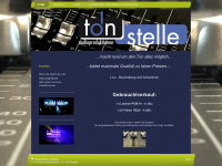 tonstelle.com Webseite Vorschau