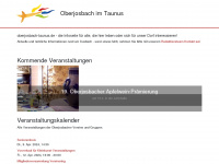 oberjosbach-taunus.de Webseite Vorschau