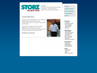 storz-elektro.de Webseite Vorschau