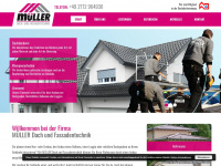 mueller-dach.com Webseite Vorschau