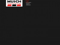 musch-gmbh.de Webseite Vorschau