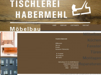 tischlerei-habermehl.de Webseite Vorschau