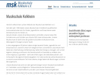 musikschule-kelkheim.de Webseite Vorschau