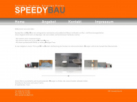 speedy-bau.de Webseite Vorschau