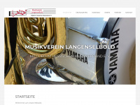 musikverein-langenselbold.de Webseite Vorschau