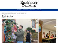 karbener-zeitung.de Webseite Vorschau