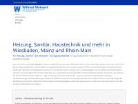 wehnert-sanitaer-heizung.de Webseite Vorschau