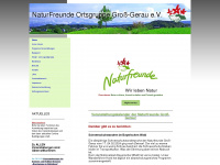 naturfreunde-gross-gerau.de Webseite Vorschau