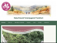 naturfreundejugend-ffm.de Webseite Vorschau