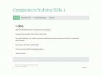 computerschulung-billau.de Webseite Vorschau