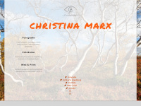 christina-marx.de Webseite Vorschau