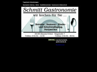 schmitt-gastronomie.de Webseite Vorschau