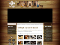 guitarking.nl Webseite Vorschau