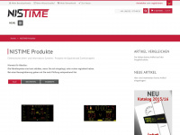 nis-time.de Webseite Vorschau