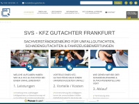 svs-gutachten.de Webseite Vorschau