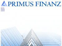 primus-finanz.de Webseite Vorschau