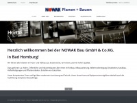 nowak-hochbau.de Webseite Vorschau
