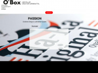o-box.de Webseite Vorschau