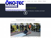 oeko-tec.de Webseite Vorschau