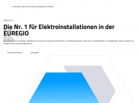 elektro-gena.de Webseite Vorschau