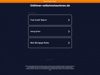 oldtimer-selbstrestaurieren.de Webseite Vorschau