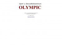 olympic-borken.de Webseite Vorschau