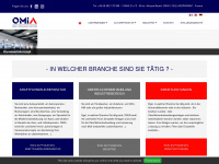 omia.fr Webseite Vorschau