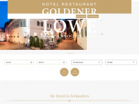 goldener-loewe.it Webseite Vorschau