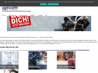 opticom.it Webseite Vorschau