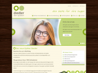 optiker-diedler.de Webseite Vorschau