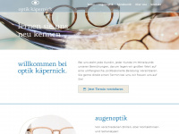 optik-kaepernick.de Webseite Vorschau