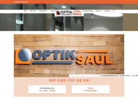 optik-saul.de Webseite Vorschau
