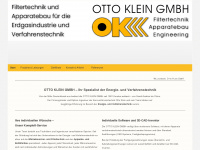 otto-klein-gmbh.de Webseite Vorschau