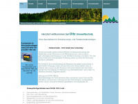 otto-umwelttechnik.de Webseite Vorschau