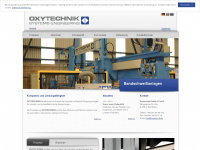 oxytechnik.de Webseite Vorschau
