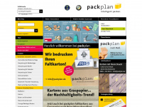 packplan.de Webseite Vorschau