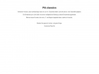 pa-classics.de Webseite Vorschau